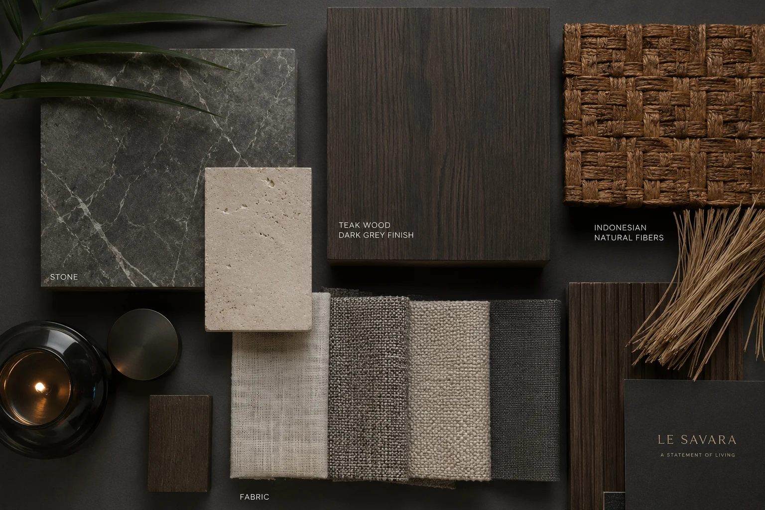 Le Savara - Interior Design -Moodboard - Bali Sourcing and Procurement